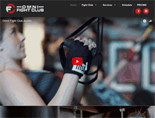 Tablet Screenshot of fightclubaustin.com